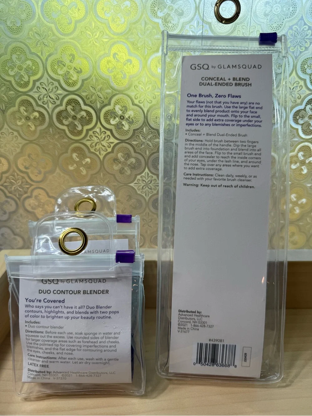 Bundle: GSQ by Glamsquad Conceal + Blend Dual-Ended Brush & x2 Duo Contour Blend